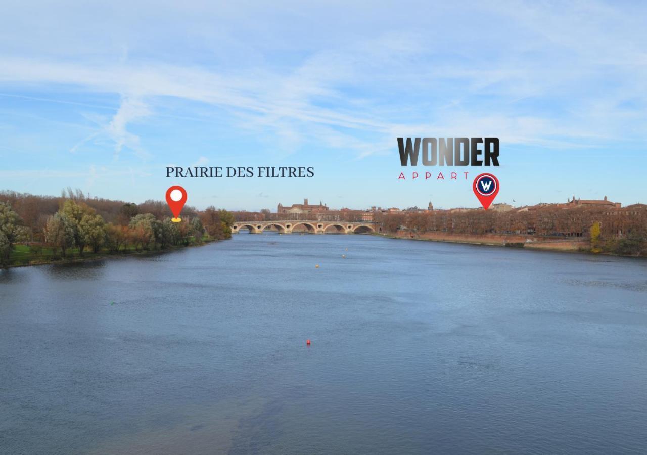 Wonder Appart' 402 - Vue Sur Garonne ตูลูส ภายนอก รูปภาพ