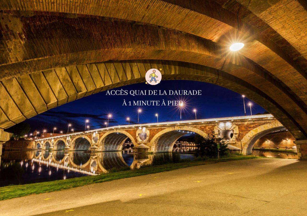 Wonder Appart' 402 - Vue Sur Garonne ตูลูส ภายนอก รูปภาพ